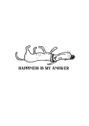 Happiness is my answear - Piesek RELAKS