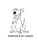 Happiness is my answear - Piesek PODAJ ŁAPĘ