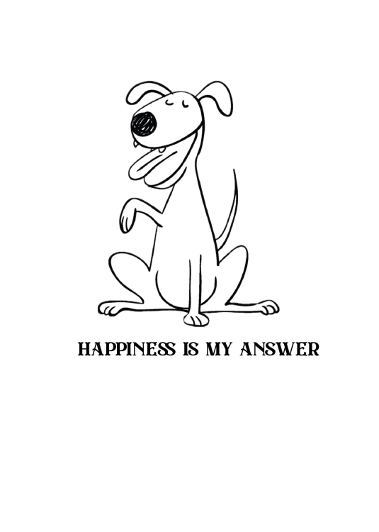 Happiness is my answear - Piesek PODAJ ŁAPĘ