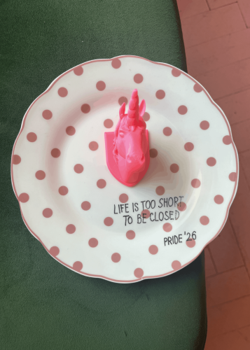 Life is too short - róż